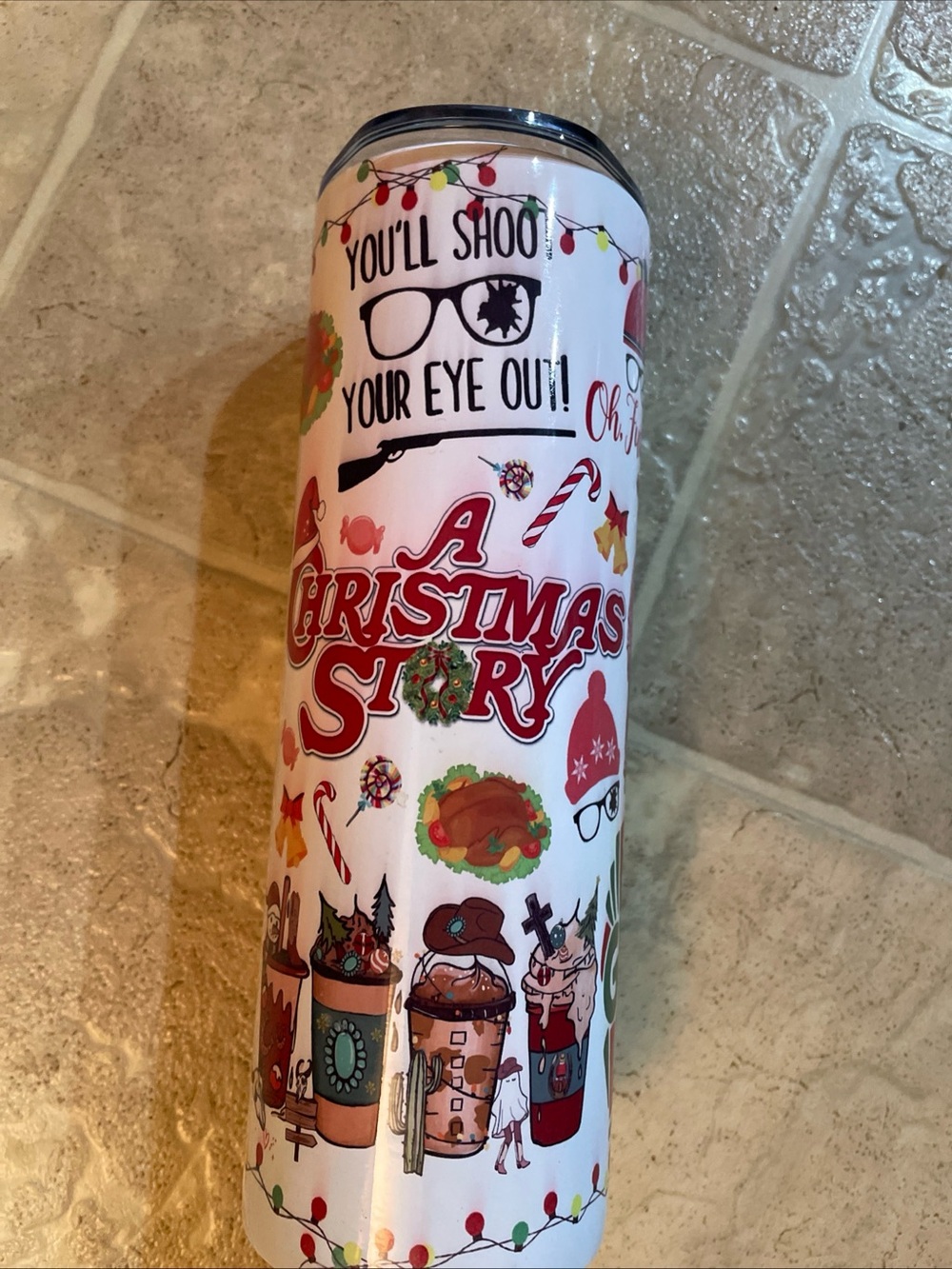 A Christmas Story 20oz Stainless Tumbler